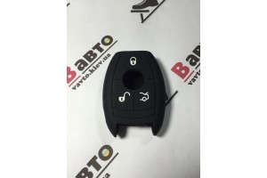 Чехол силиконовый ключа для Mercedes Benz C, CL, CLK, E, G, GL, МL, S, SL, SLK и другие (Mini чехол)